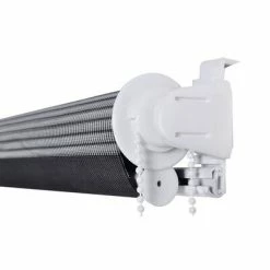 VidaXL Store 40 x 100 cm Blanc -Habillages de fenêtre Soldes image 5 240182