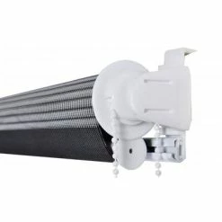 Store enrouleur tamisant 120 x 230 cm noir -Habillages de fenêtre Soldes image 5 240220