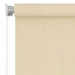 VidaXL Store roulant d'extérieur Crème 60x140 cm PEHD -Habillages de fenêtre Soldes image 5 312601