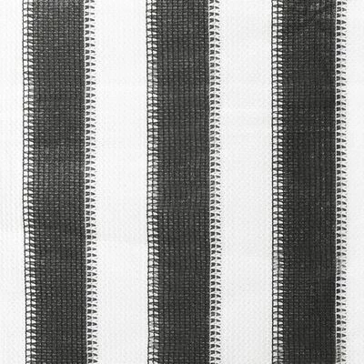 VidaXL Store roulant d'extérieur 80x140 cm Rayures anthracite et blanc 7 VidaXL Store roulant d'extérieur 80x140 cm Rayures anthracite et blanc – Image 5