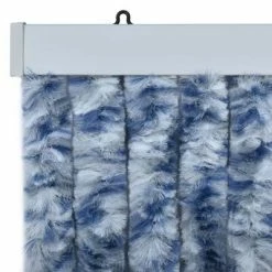 VidaXL Moustiquaire Bleu et blanc 120x220 cm Chenille -Habillages de fenêtre Soldes image 5 315128