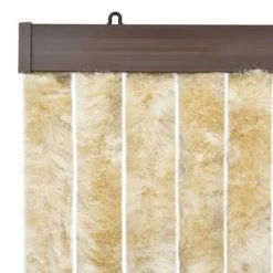 VidaXL Moustiquaire Beige 120x220 cm Chenille -Habillages de fenêtre Soldes image 5 315137