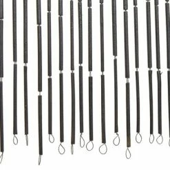 VidaXL Rideau de porte contre insectes Bambou 90 x 200 cm -Habillages de fenêtre Soldes image 5 45739