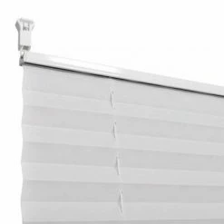 VidaXL Store plissé 50x100 cm Blanc -Habillages de fenêtre Soldes image 6 240589