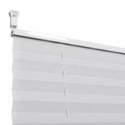 VidaXL Store plissé 80x200 cm Blanc -Habillages de fenêtre Soldes image 6 240604