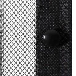 VidaXL Rideaux de porte anti-insectes 2 pcs avec aimants Noir 210x90cm -Habillages de fenêtre Soldes image 6 314686